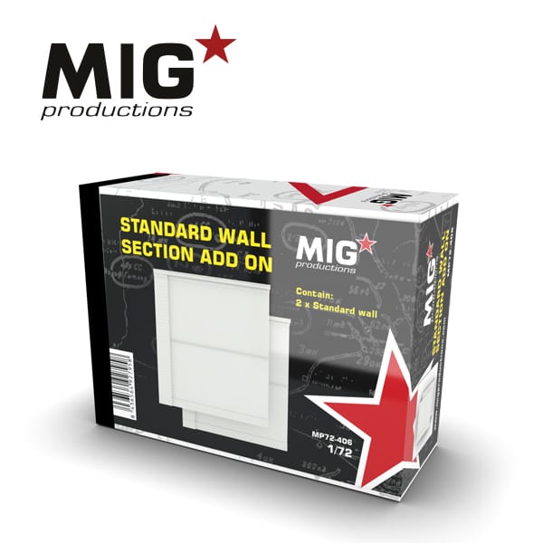 MIG 1/72 Standard Wall Section Add On | 8436564927958