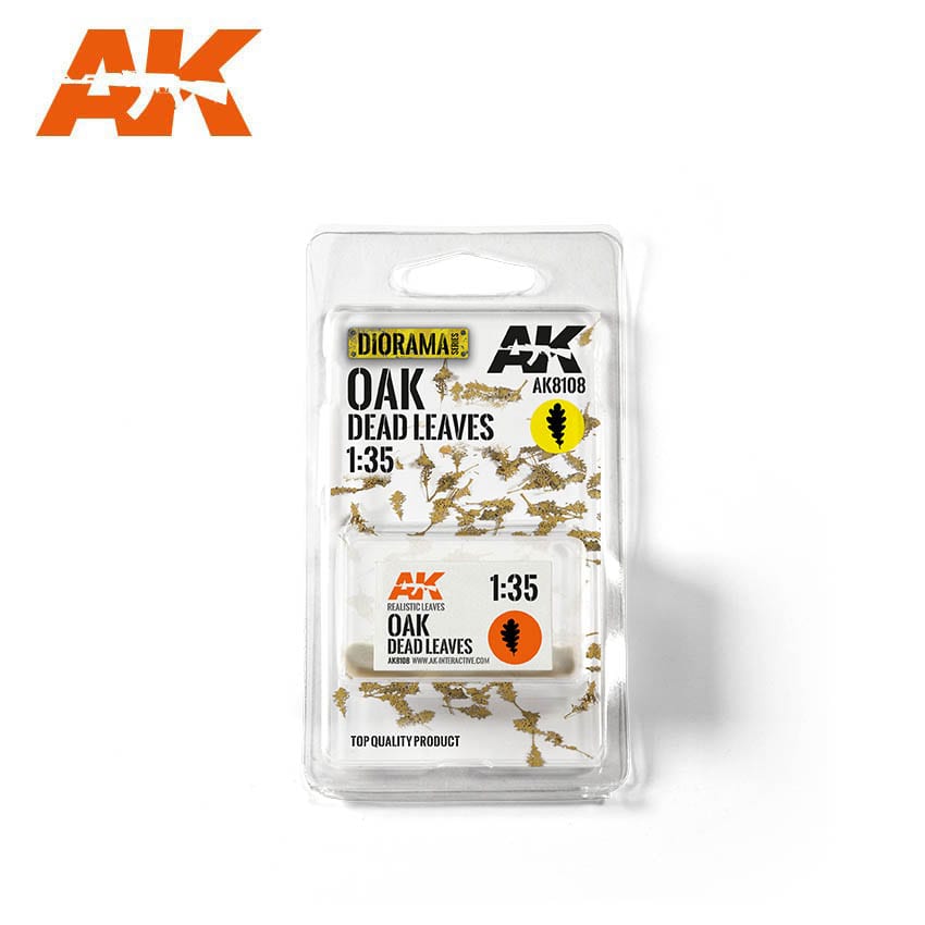 AK Interactive Oak Dead Leaves 1/35 | 8435568301320