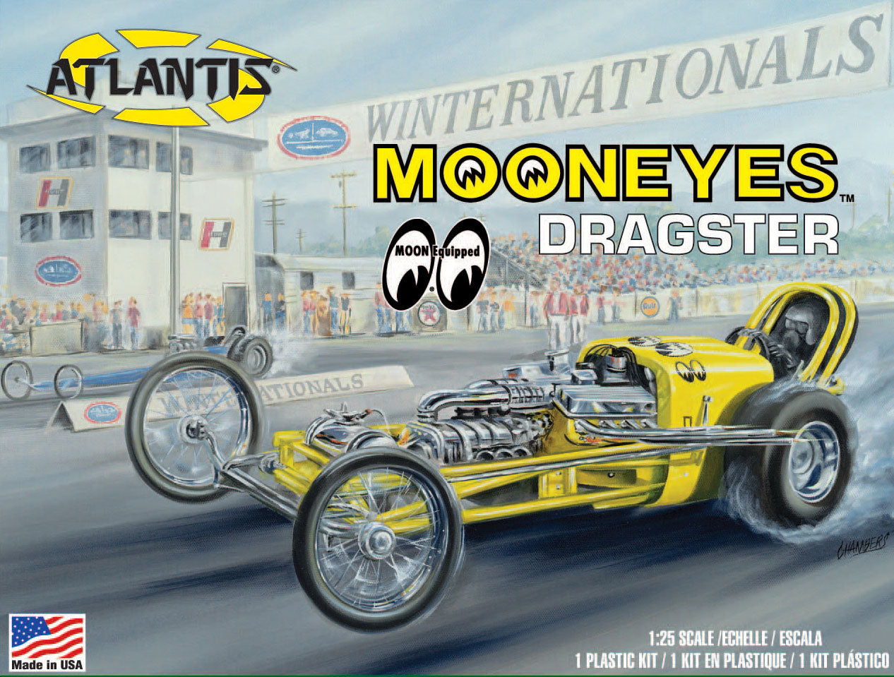 Atlantis 1/25 Mooneyes Dragster | 850002740639