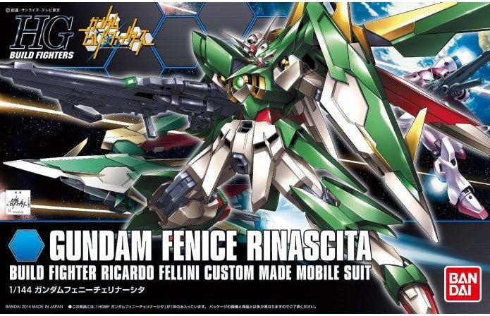 Bandai #17 Wing Gundam Fenice Rinascita 'Gundam Build Fighters', Bandai HGBF | 4543112914057