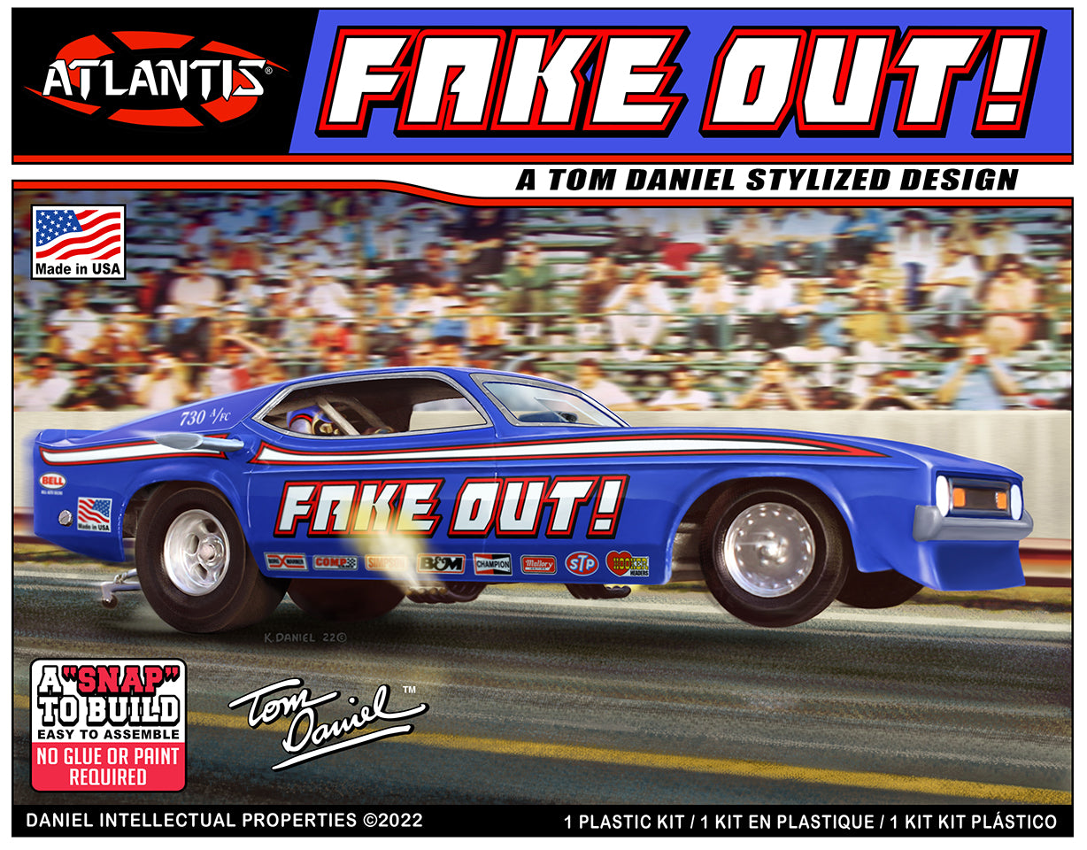 Atlantis 1/32 Snap Tom Daniel Fake Out Funny Car | 850041894027