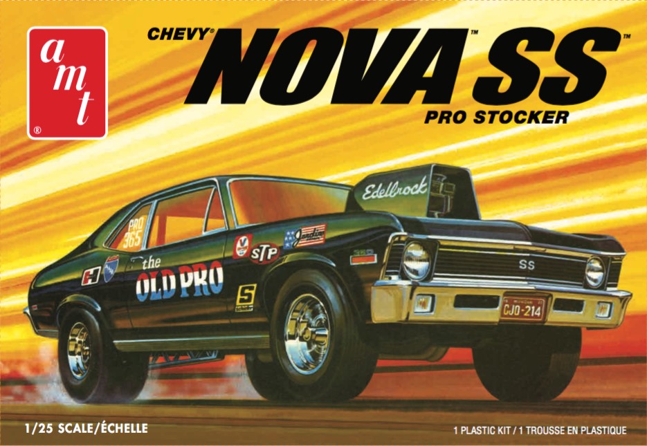 AMT 1/25 1972 Chevy Nova SS 'Old Pro' 2T | 849398031018