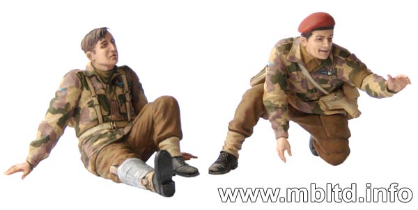 MASTER BOX 1/35 British paratroopers, 1944. Kit 2 | 4820041760390