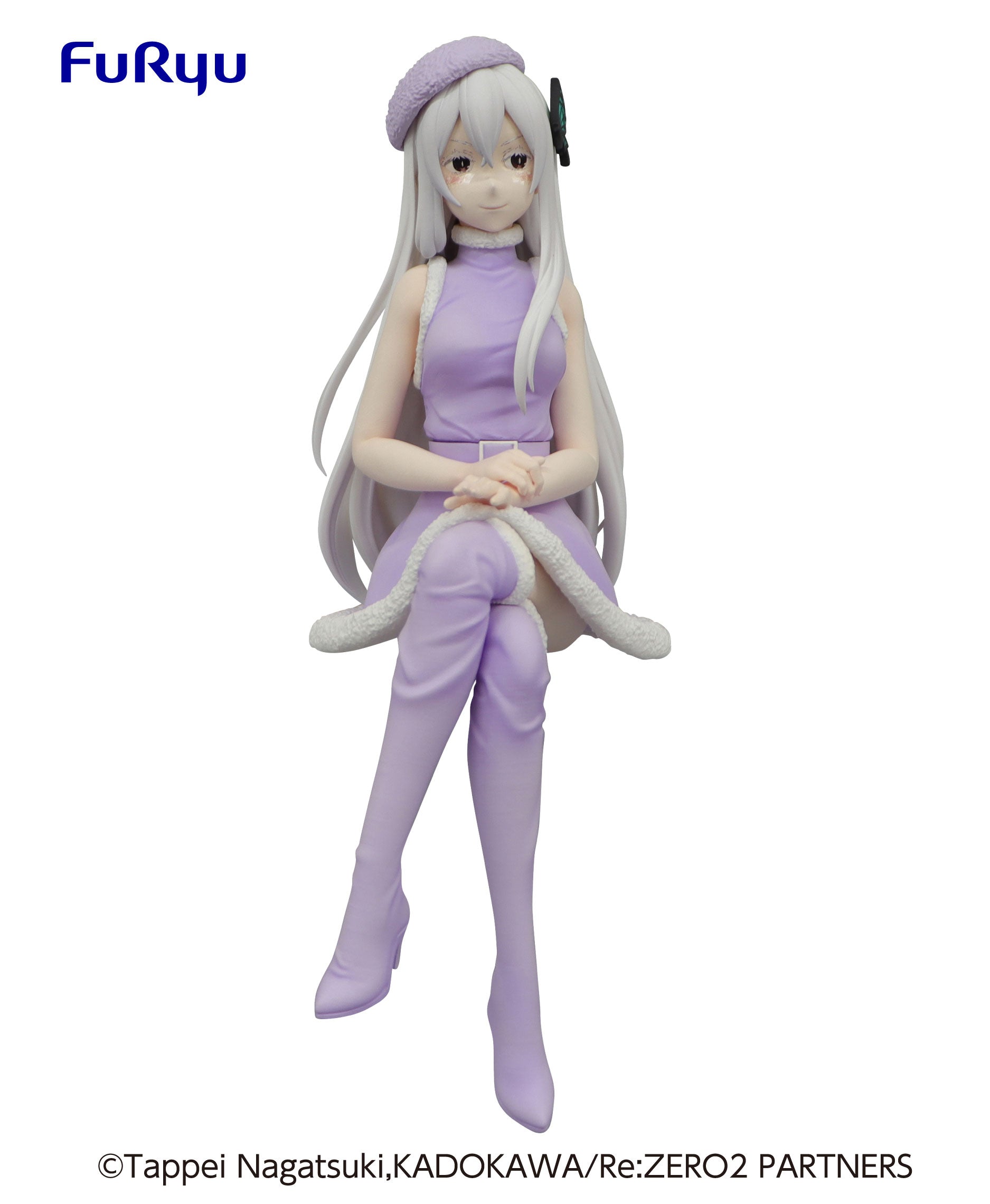 Re:Zero Starting Life in Another World Series Noodle Stopper Figure-Echidna Snow Princess | 4589584959523