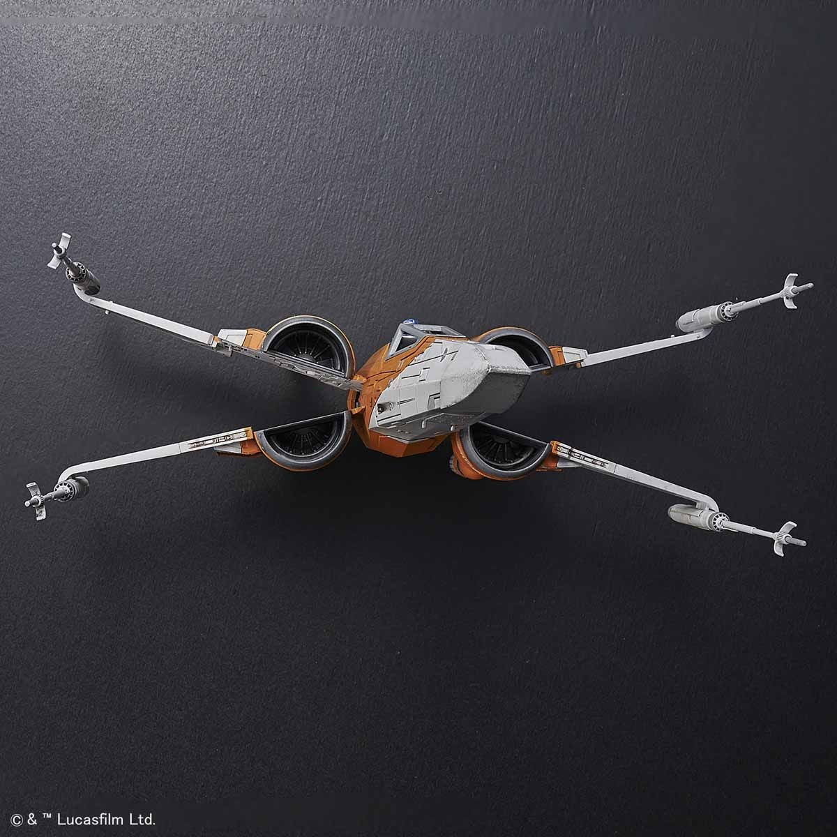 Bandai Poe X-Wing Fighter (Rise of Skywalker Ver.) 'Star Wars', Bandai Spirits 1/72 Vehicle Model | 4573102583123