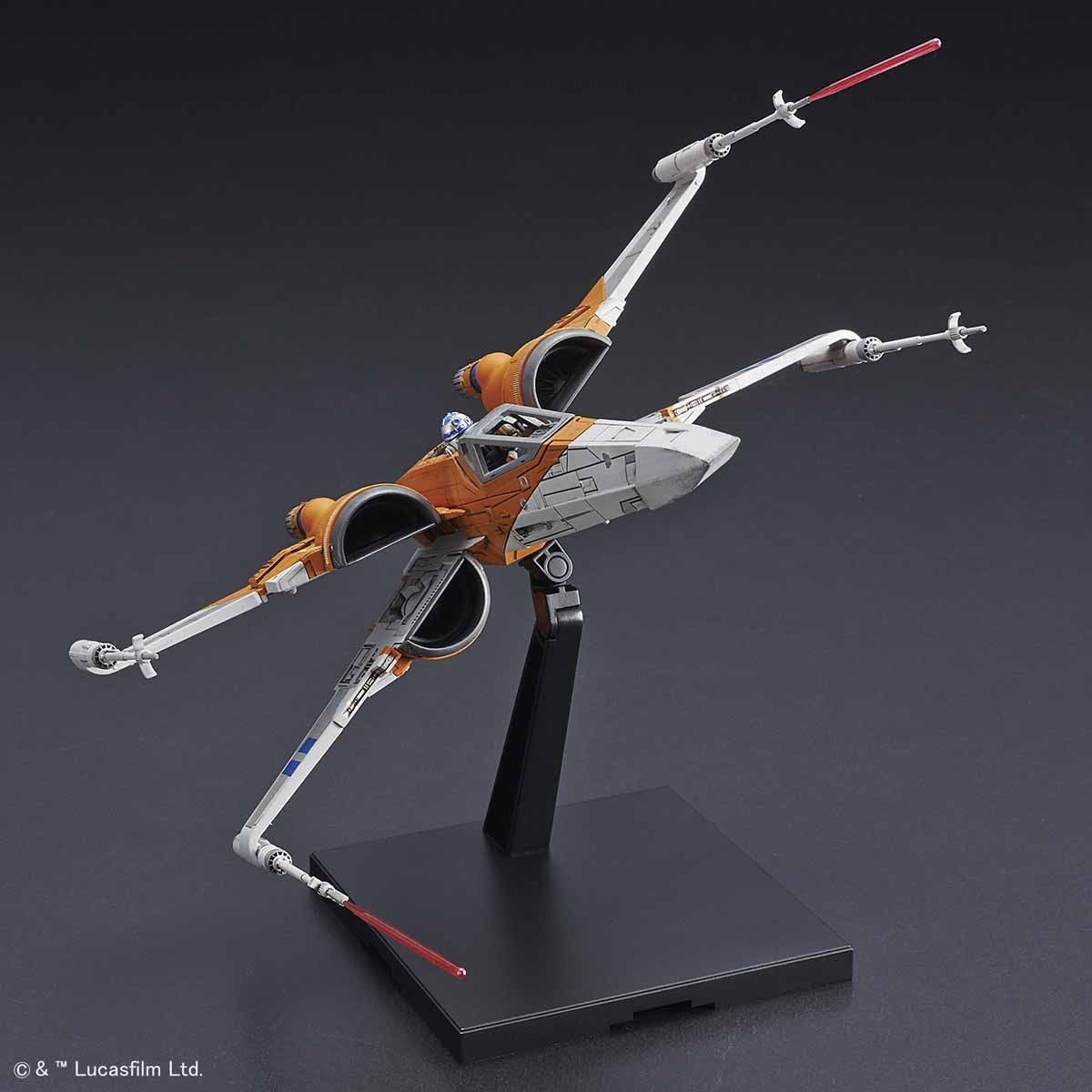 Bandai Poe X-Wing Fighter (Rise of Skywalker Ver.) 'Star Wars', Bandai Spirits 1/72 Vehicle Model | 4573102583123