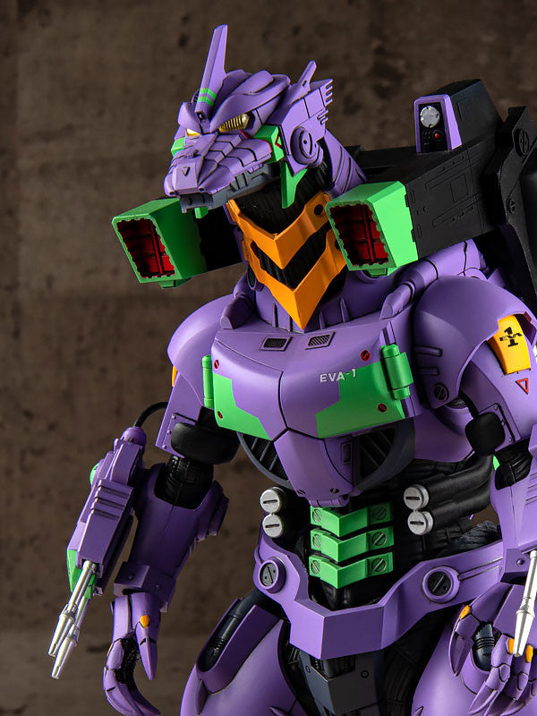 Aoshima Godzilla VS Evangelion Mechagodzilla (Type-3 Kiryu Eva Unit-01 Color Ver.) | 4905083109540