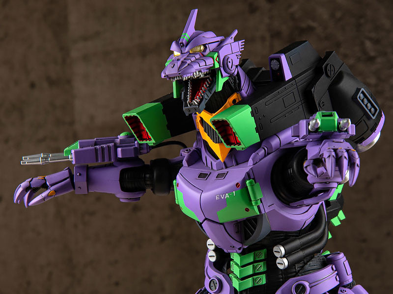 Aoshima Godzilla VS Evangelion Mechagodzilla (Type-3 Kiryu Eva Unit-01 Color Ver.) | 4905083109540