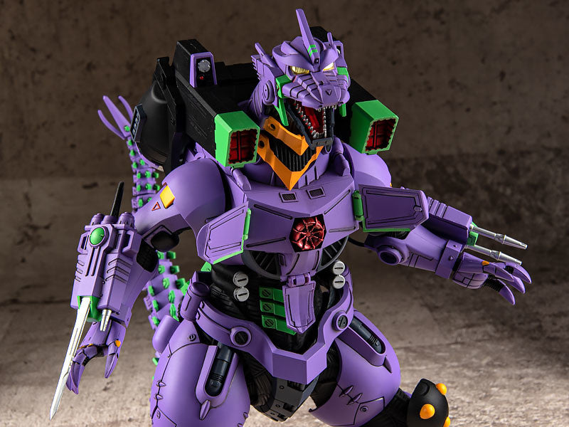 Aoshima Godzilla VS Evangelion Mechagodzilla (Type-3 Kiryu Eva Unit-01 Color Ver.) | 4905083109540
