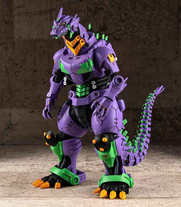 Aoshima Godzilla VS Evangelion Mechagodzilla (Type-3 Kiryu Eva Unit-01 Color Ver.) | 4905083109540