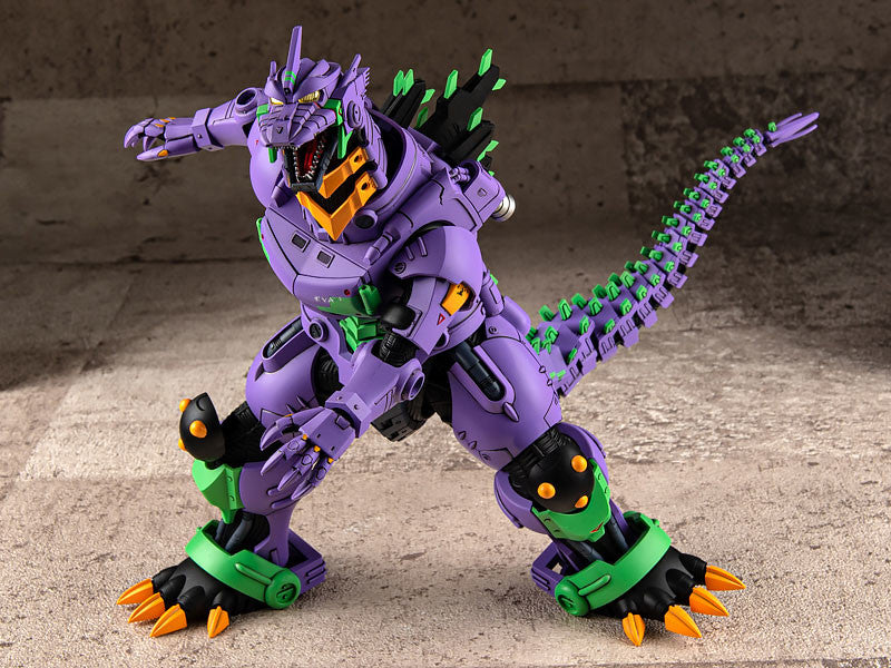 Aoshima Godzilla VS Evangelion Mechagodzilla (Type-3 Kiryu Eva Unit-01 Color Ver.) | 4905083109540