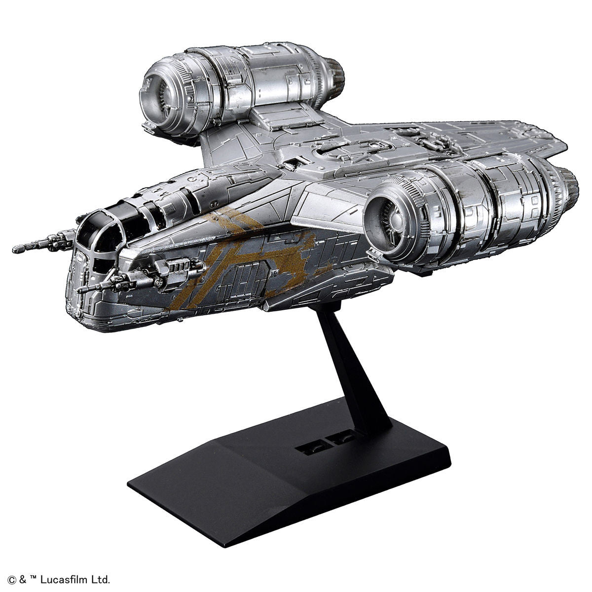 ザ・マンダロリアン - Star Wars Plastic Model, Vehicle Model (EX018) - Silver Coating Ver.(Bandai Spirits) | 4573102617958