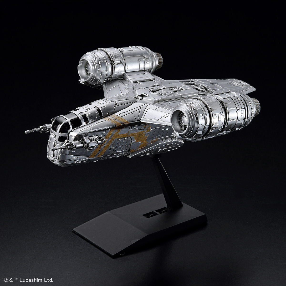 ザ・マンダロリアン - Star Wars Plastic Model, Vehicle Model (EX018) - Silver Coating Ver.(Bandai Spirits) | 4573102617958