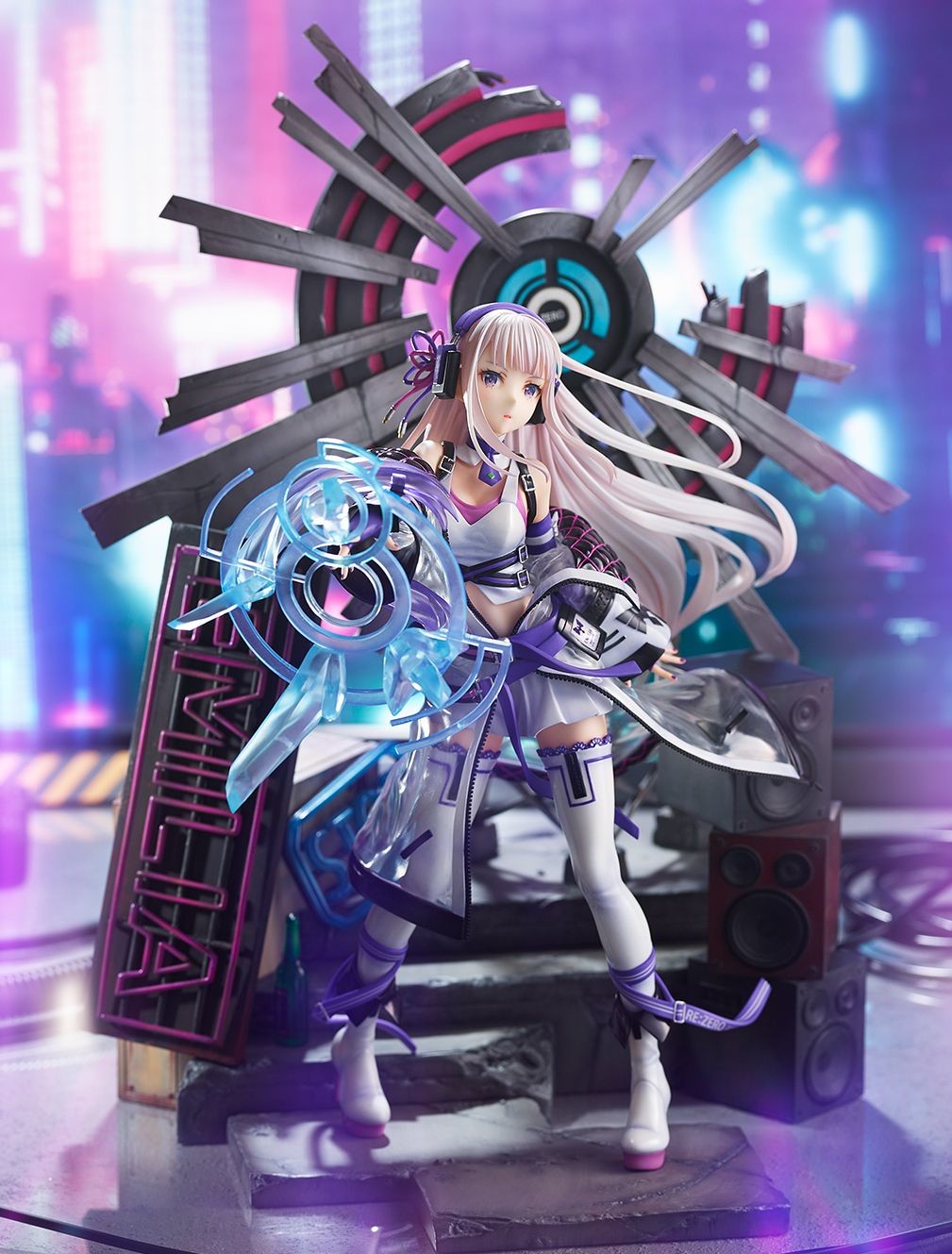 eStream Emilia -Neon City Ver.- 1/7 scale figure | 4580086817687