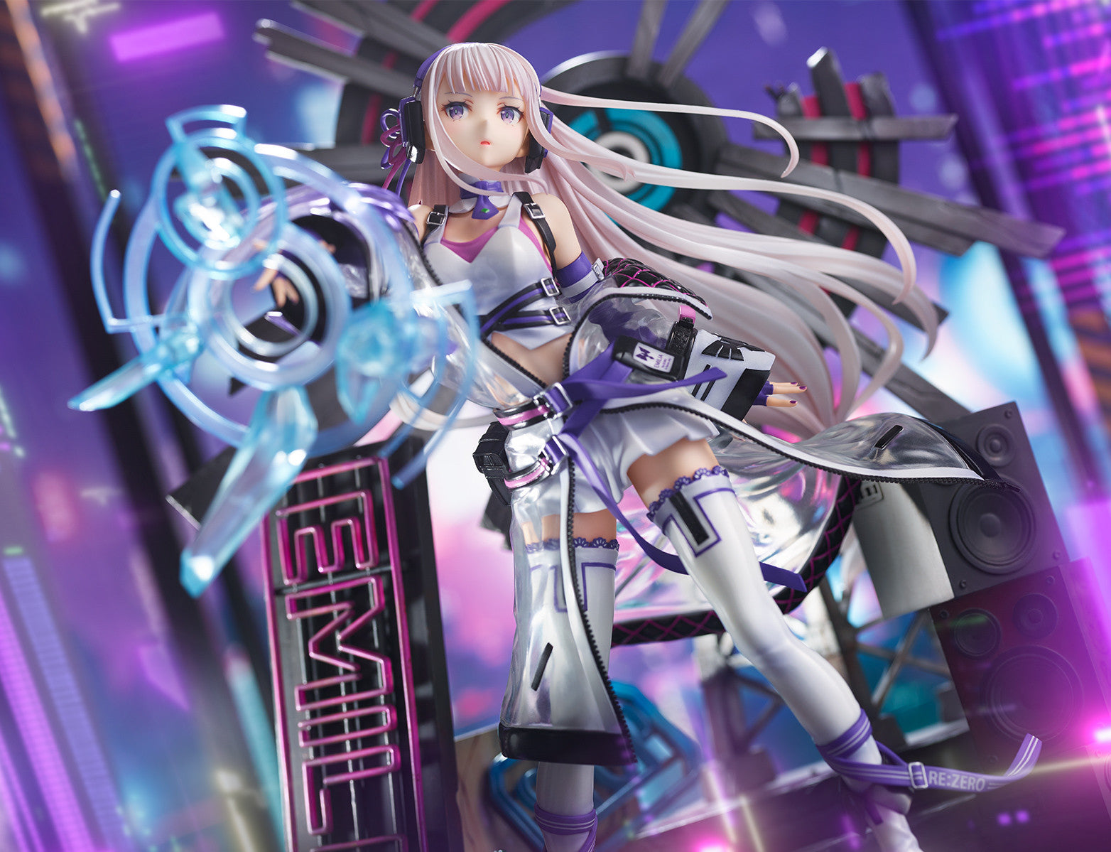 eStream Emilia -Neon City Ver.- 1/7 scale figure | 4580086817687