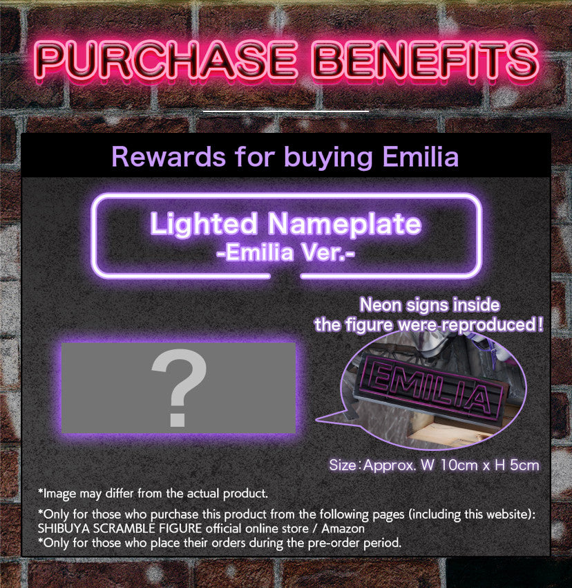 eStream Emilia -Neon City Ver.- 1/7 scale figure | 4580086817687