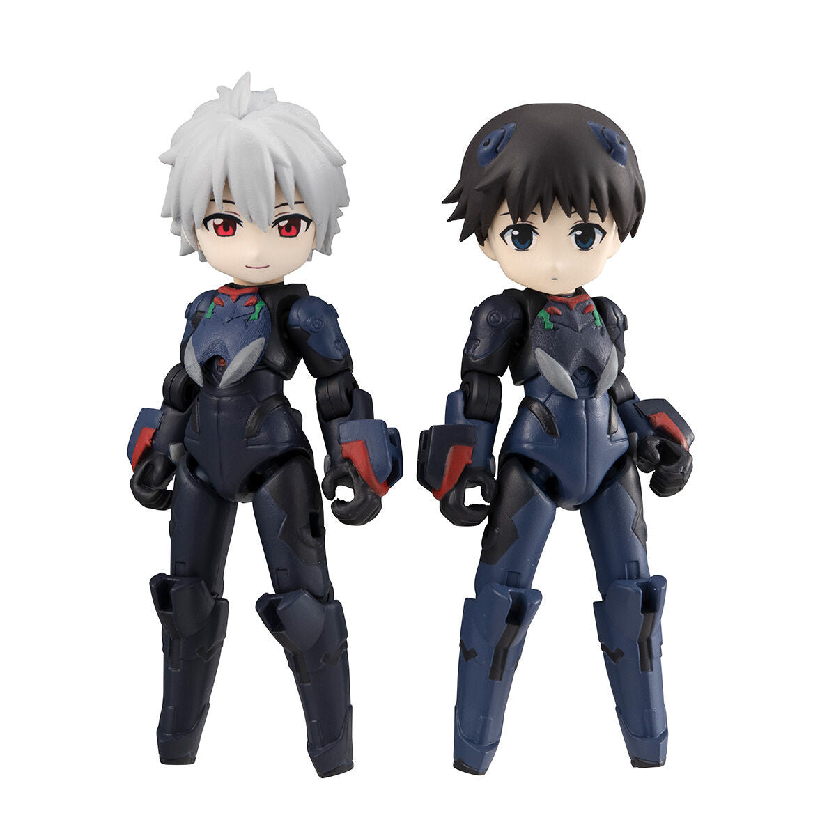 Megahouse DeskTop Army Shinji Ikari, Kaworu Nagisa & Evangelion 13 (Theatrical Edition) | 4535123832925