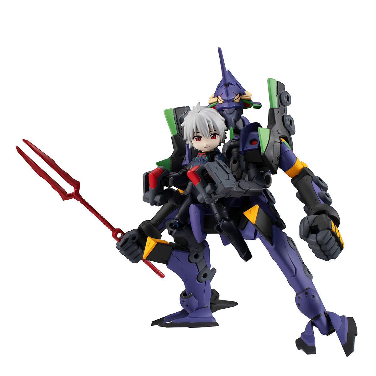 Megahouse DeskTop Army Shinji Ikari, Kaworu Nagisa & Evangelion 13 (Theatrical Edition) | 4535123832925