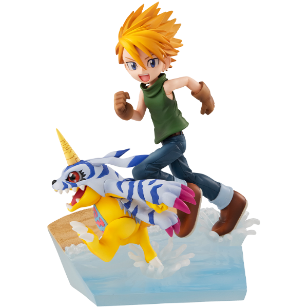 Megahouse G.E.M Series Yamato (Matt) Ishida & Gabumon (2022 Ver) "Digimon" | 4535123833038