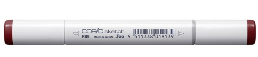 Copic Sketch Marker Reds, Dark Red R89 | 4511338019139