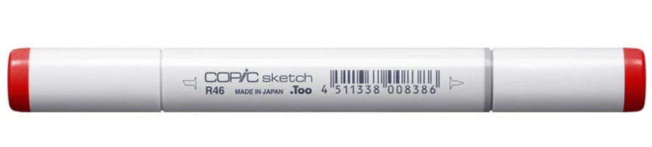 Copic Sketch Marker Reds, Strong Red R46 | 4511338008386