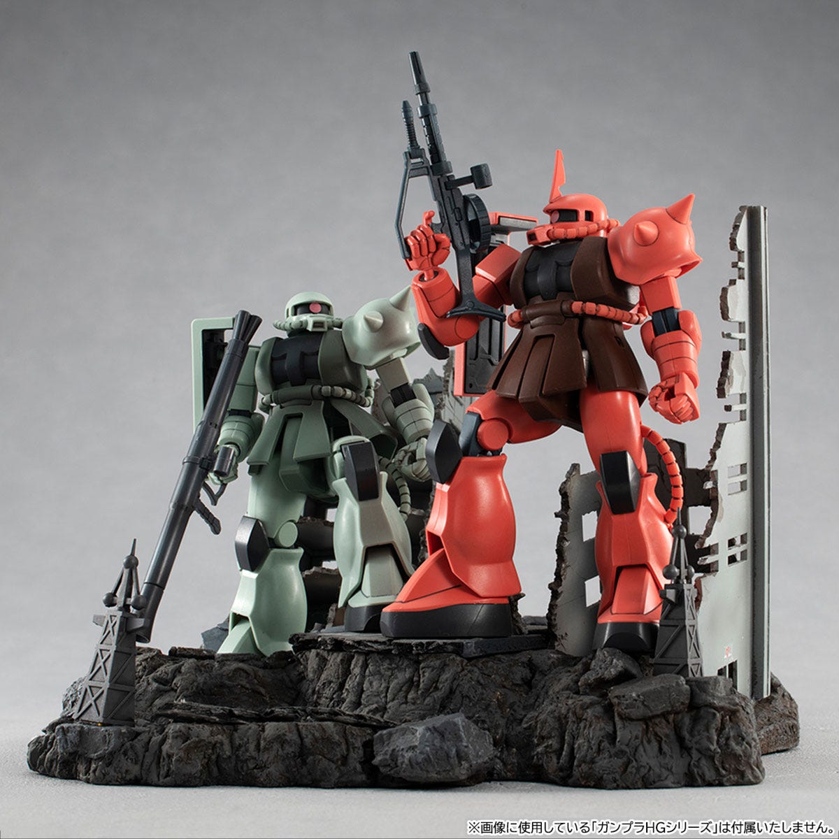 Megahouse Realistic Model Series G Structure Ruins at New yark (For 1/144 HG Models) "Gundam" | 4535123832321
