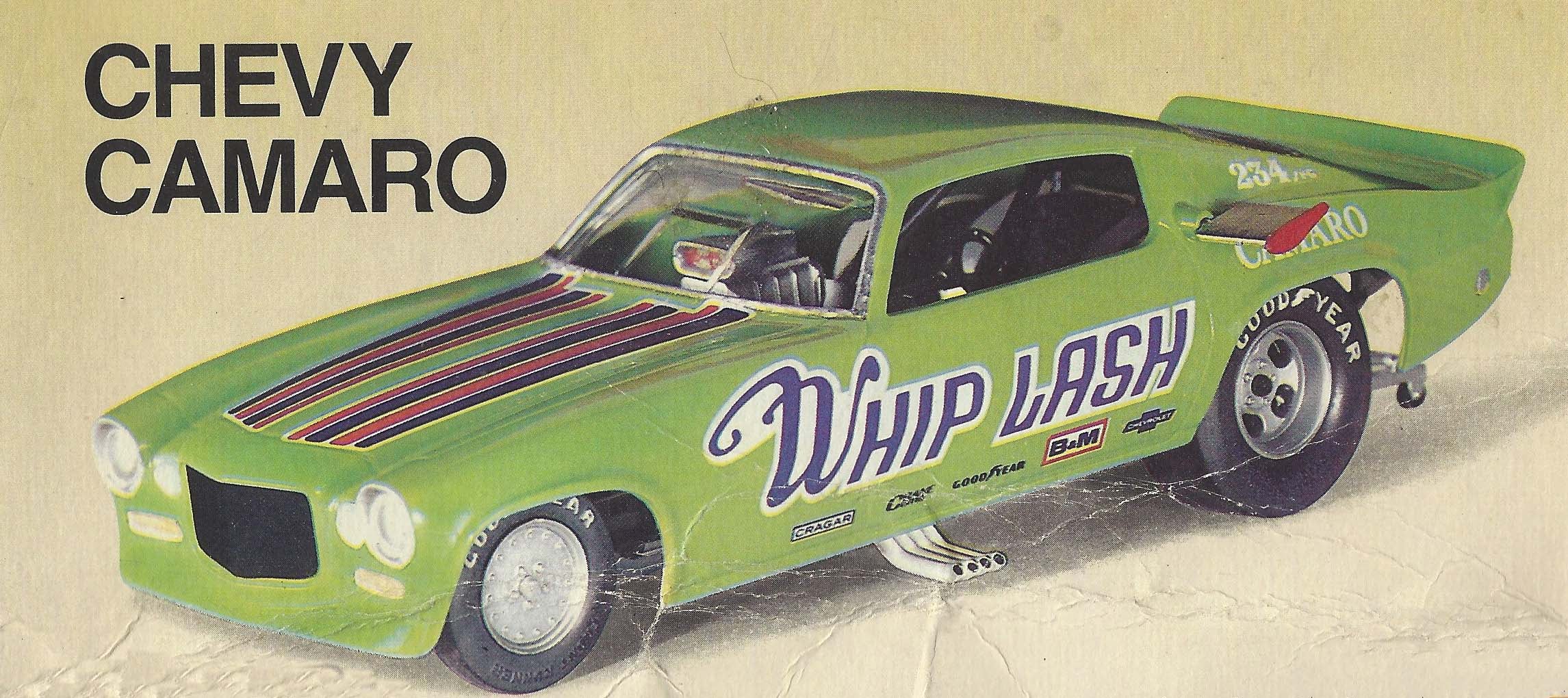 Atlantis 1/32 Snap Tom Daniel Whiplash Camaro Funny Car | 850041894034