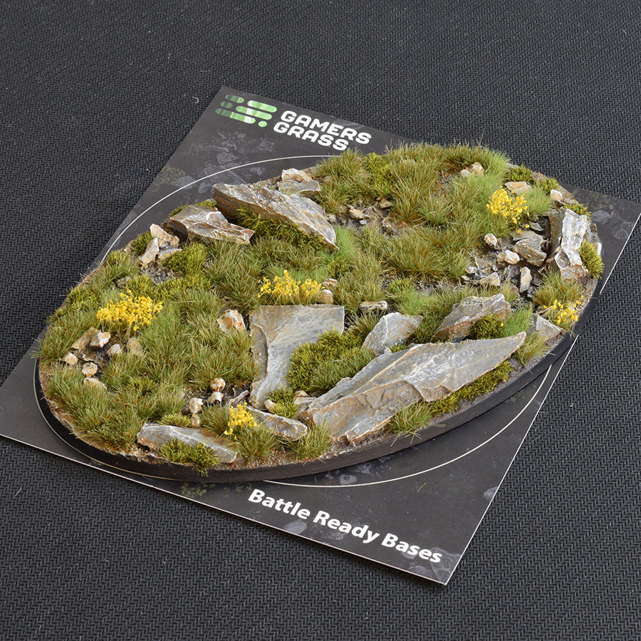 Gamers Grass Battle Ready Bases - Highland - Oval 170mm (x1) | 738956788986