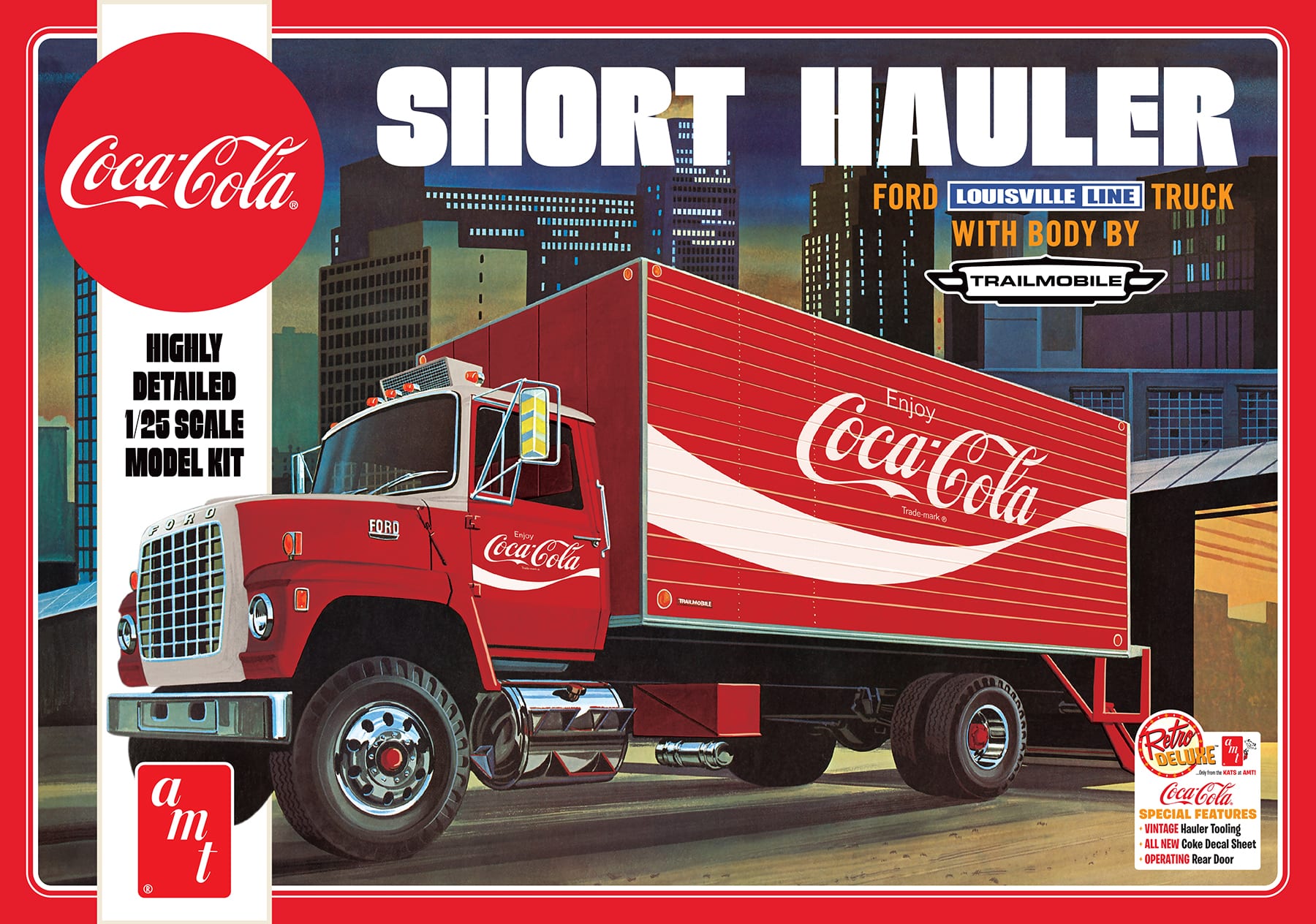 AMT 1970 Ford Lousiville Short Hauler Coca Cola | 849398015711