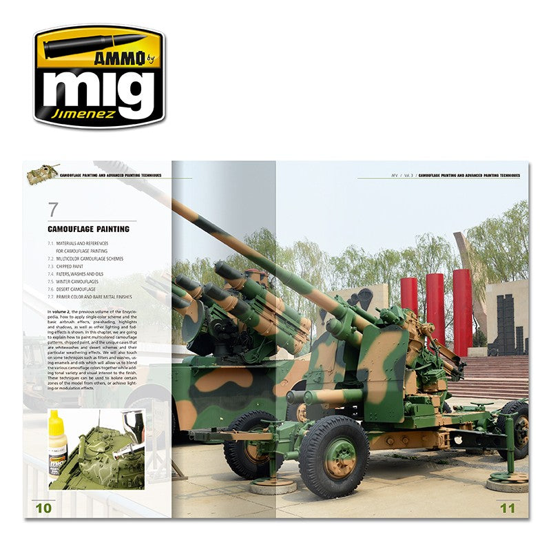 Ammo Mig Encyclopedia of Armour Modelling Techniques - Vol. 3: Camouflages (English) | 8432074061526