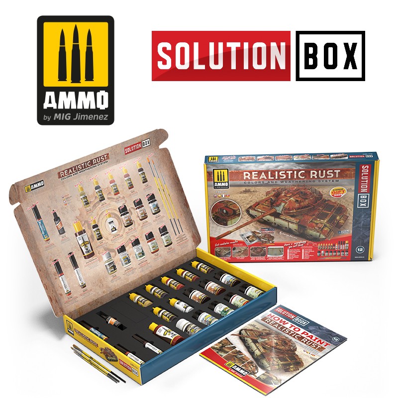 Ammo Mig Realistic Rust Solution Box | 8432074077190