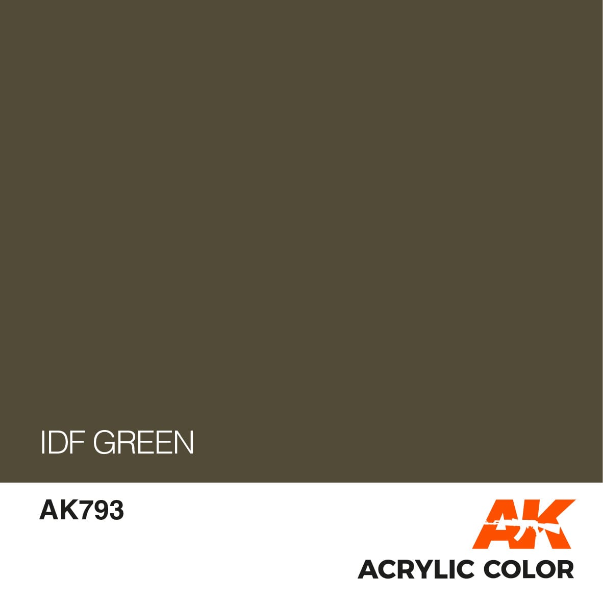 AK Interactive IDF Green 17ml | 8436535577939