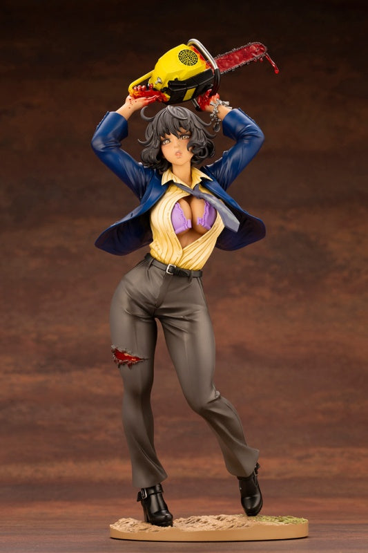 Kotobukiya 1/7 The Texas Chainsaw Massacre: Leatherface Chainsaw Dance Bishoujo Statue | 190526022102