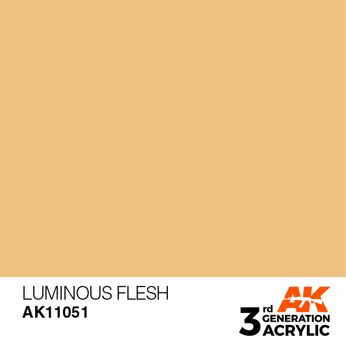 AK Interactive 3G Acrylic Luminous Flesh 17ml | 8435568302846
