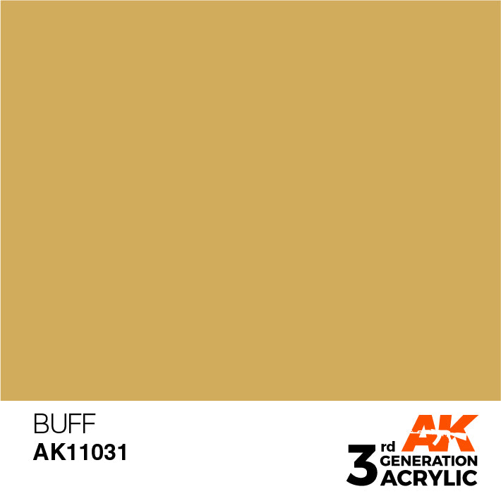 AK Interactive 3G Acrylic Buff 17ml | 8435568302648