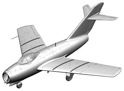 Bronco Models 1/48 MiG-15 Fagot | 6970162330724