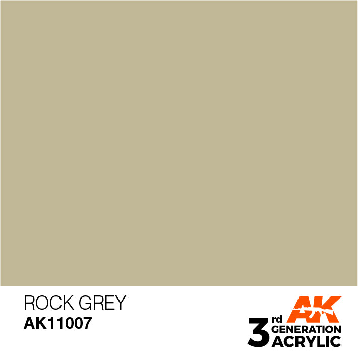 AK Interactive 3G Acrylic Rock Grey 17ml | 8435568302402