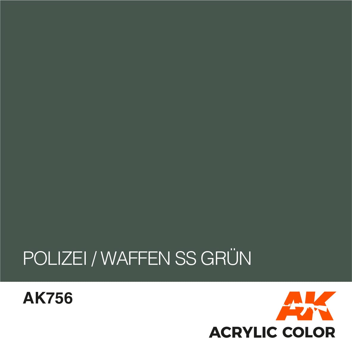 AK Interactive Polizei Waffen SS Grun 17ml | 8436535577564