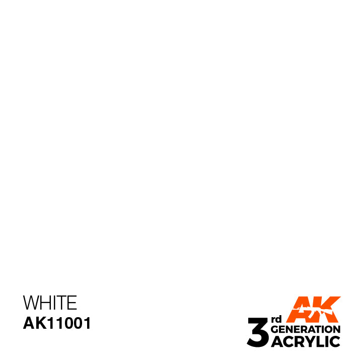 AK Interactive 3G Acrylic White 17ml | 8435568302341