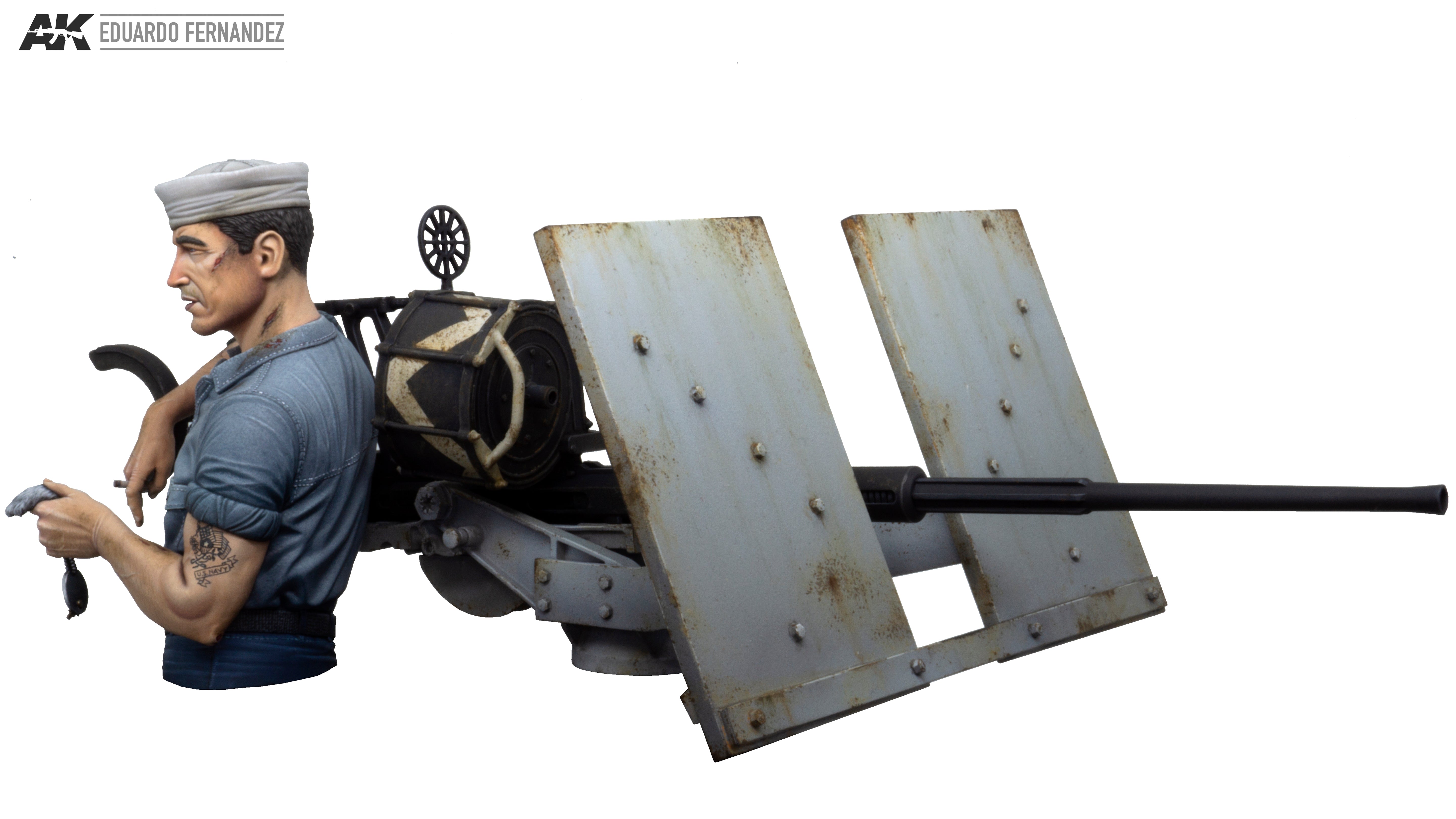 Abteilung502 1/10 Midway 'TARFU' - 20mm Oerlikon Cannon w Gunner | 8435568312746