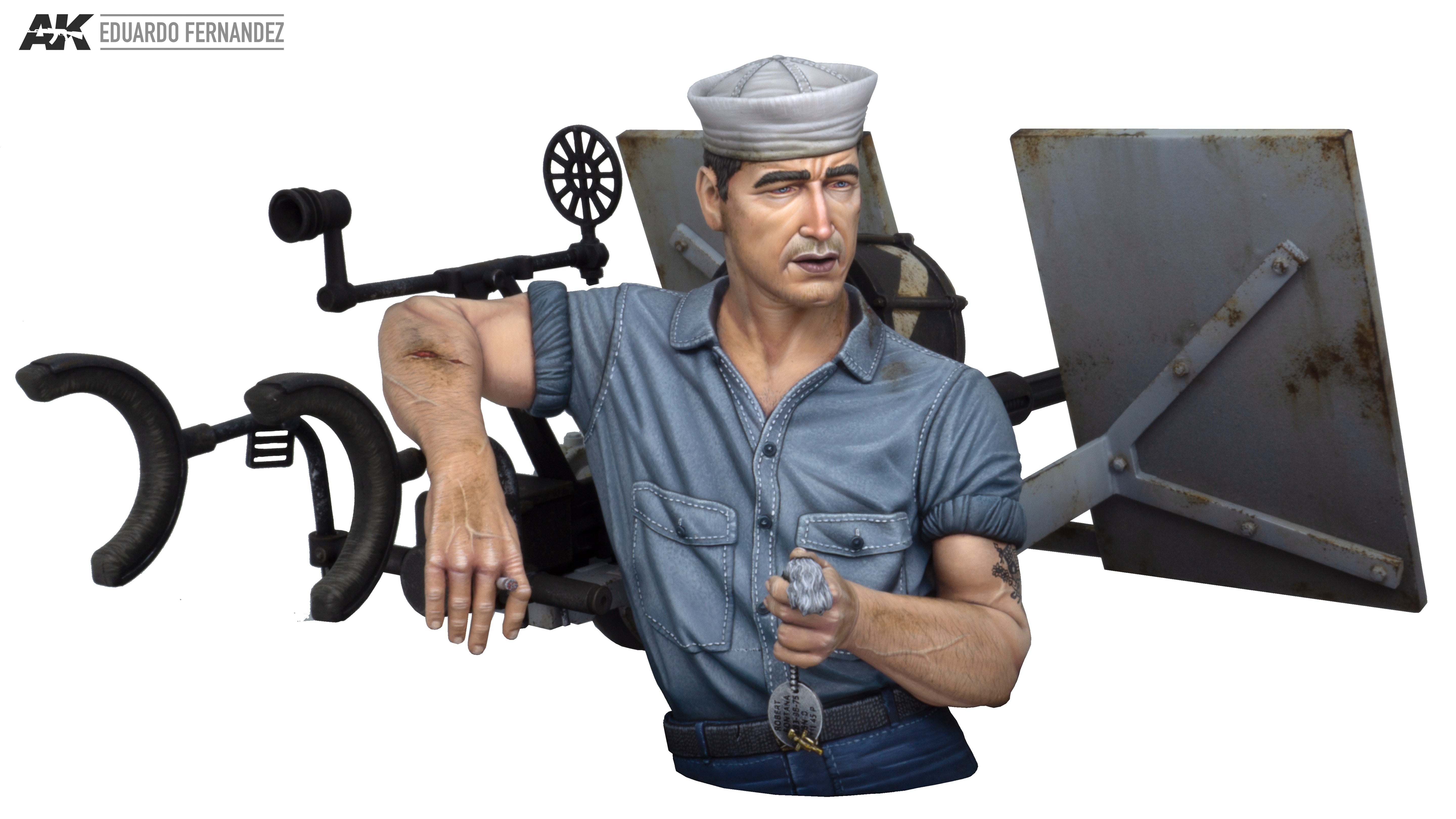 Abteilung502 1/10 Midway 'TARFU' - 20mm Oerlikon Cannon w Gunner | 8435568312746