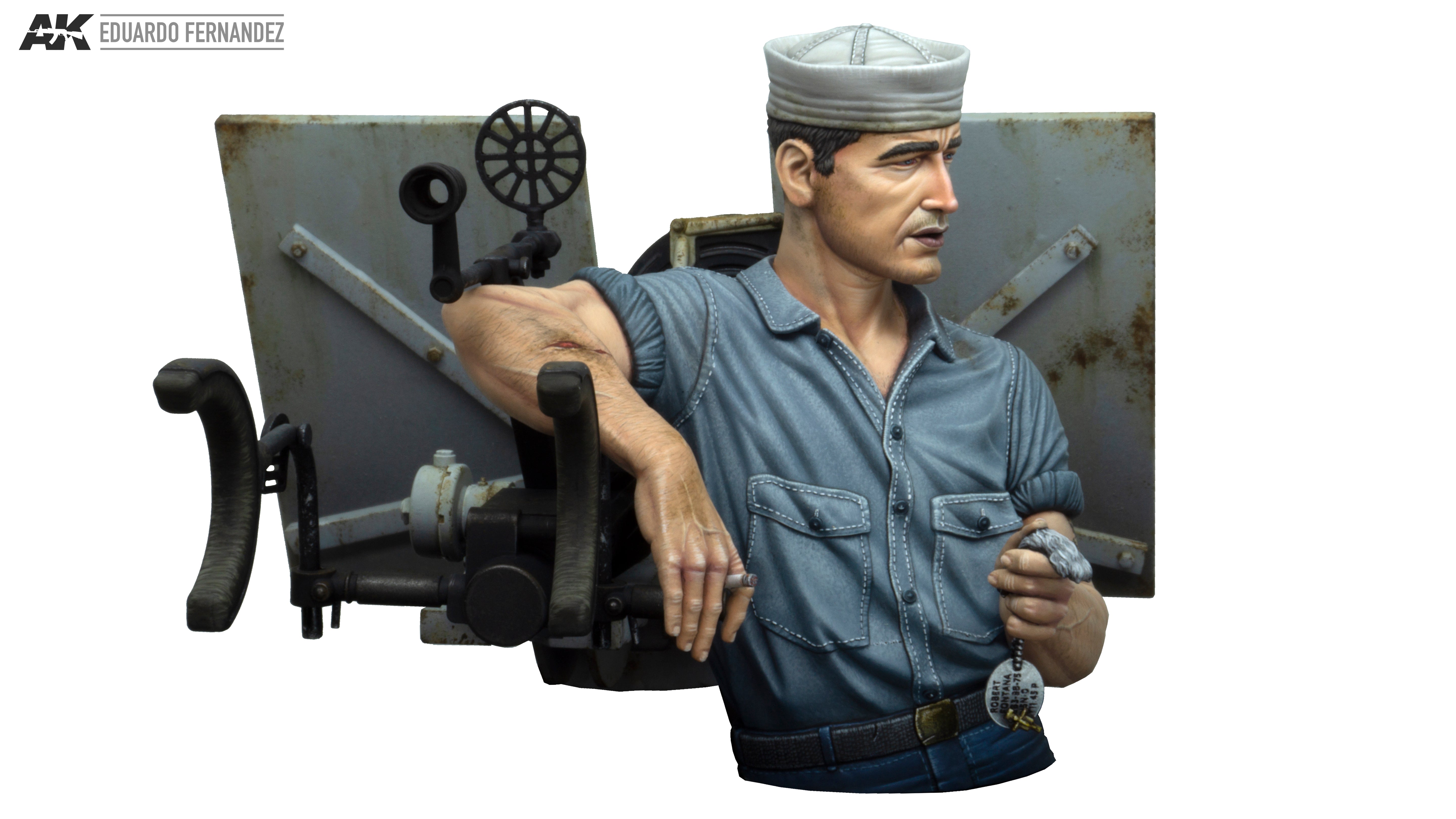 Abteilung502 1/10 Midway 'TARFU' - 20mm Oerlikon Cannon w Gunner | 8435568312746