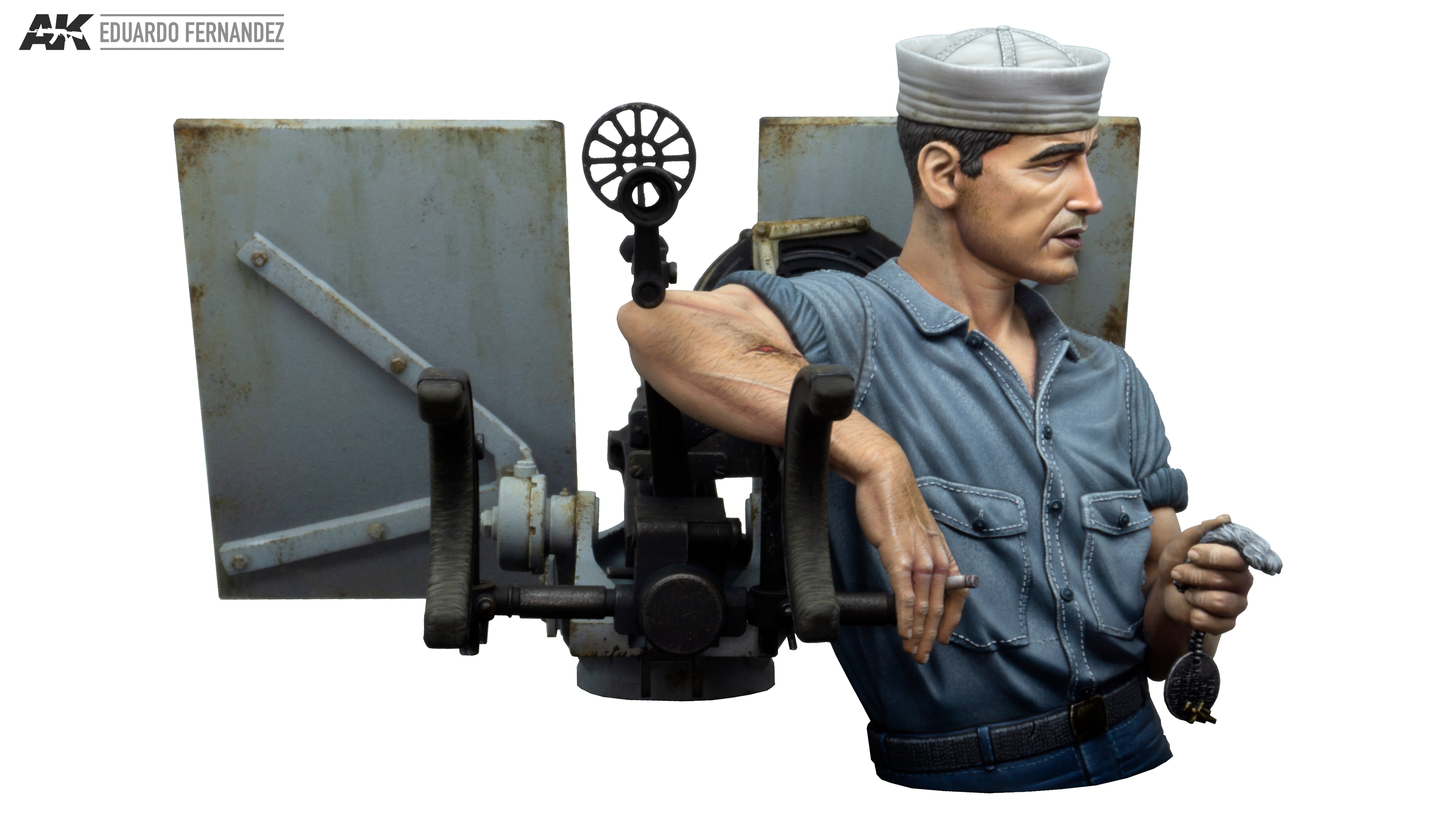 Abteilung502 1/10 Midway 'TARFU' - 20mm Oerlikon Cannon w Gunner | 8435568312746