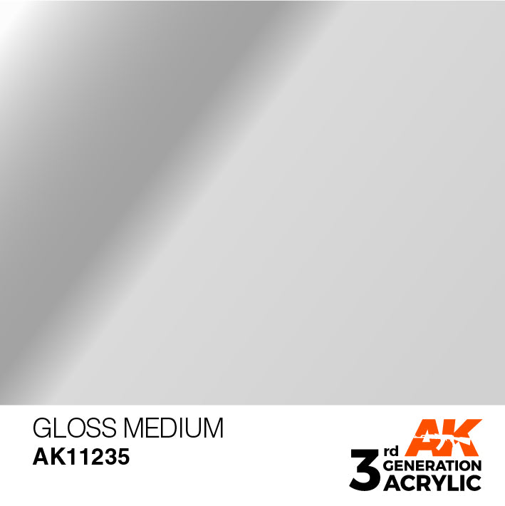 AK Interactive 3G Acrylic Gloss Medium 17ml | 8435568304680