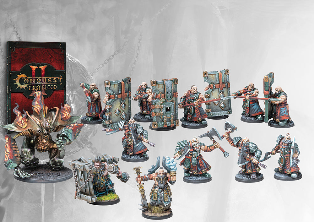 Conquest, Dweghom - First Blood Warband (PBW6062) | 5213009015257