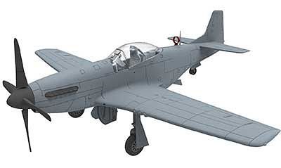 Bronco Models 1/48 PLA P-51D/K Mustang Aircraft from 1949 Parade | 6970162330656