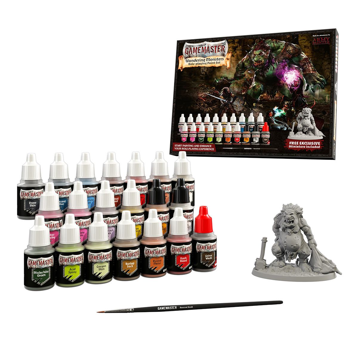 GAMEMASTER Wandering Monsters Paint Set | 5713799100510