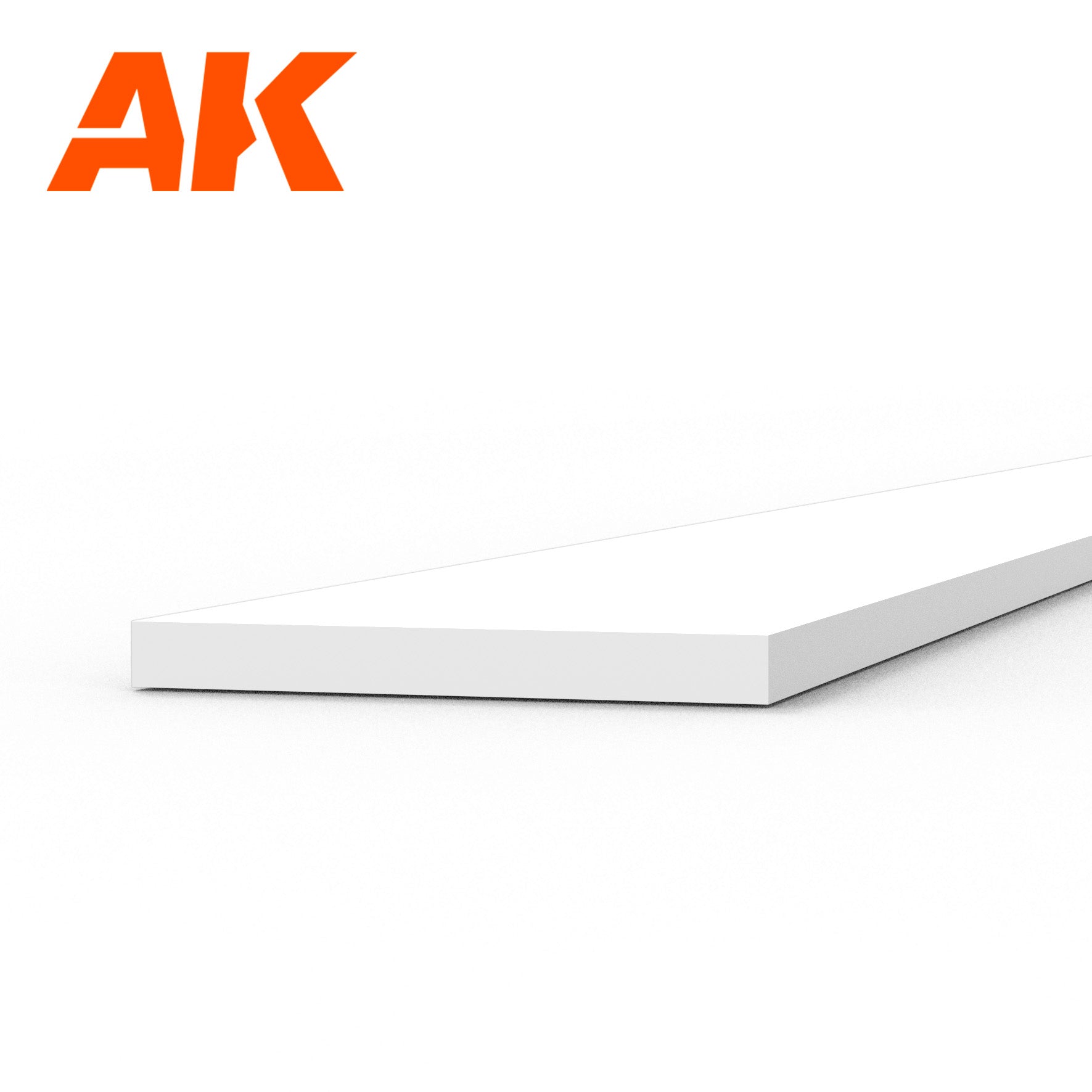 AK Interactive Styrene Strip - 0.50 x 5.00 x 350mm x 10 Units | 8435568313064