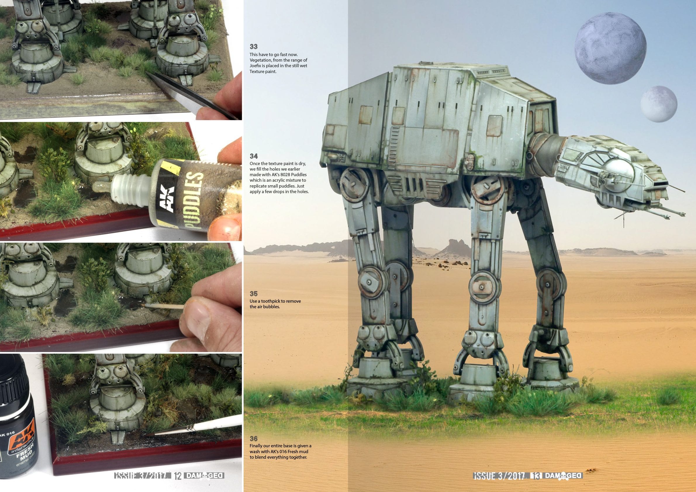 Abteilung502 DAMAGED, Worn and Weathered Models Magazine - 03 (English) | 8436564924858