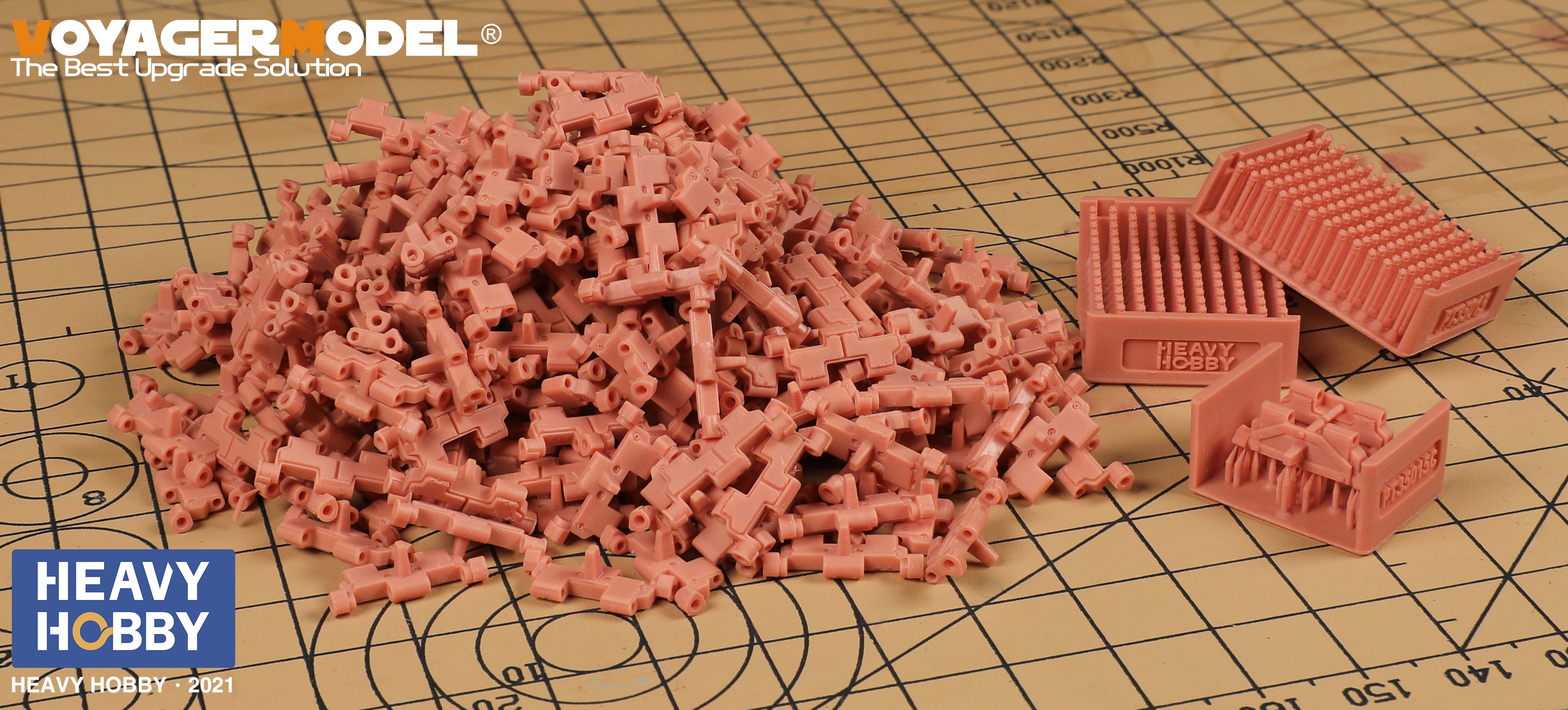 Heavy Hobby 1/35 ZTQ15 3D Printed Tracks for MENG Tanks | 6973146480224
